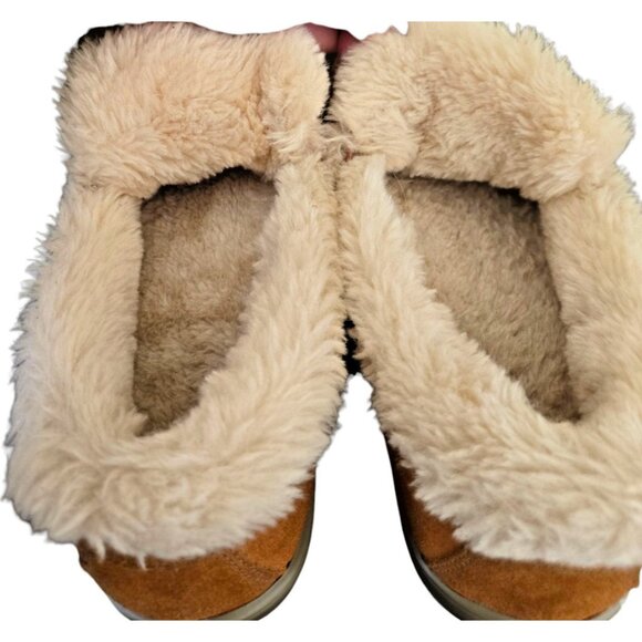 Orthofeet Women's Capri Slippers Sz 8.5 Arch Support Cushioned Faux Fur #737 - Picture 10 of 11